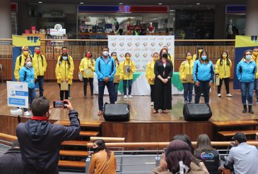 Lanzamiento del curso de promotores de cuidado en Plaza de las Américas